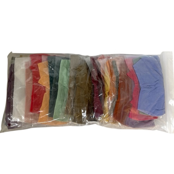 Nylon Baby Girl Bows Headbands Infant Newborn Toddler Hair Accessories Set of 24 - Picture 7 of 10